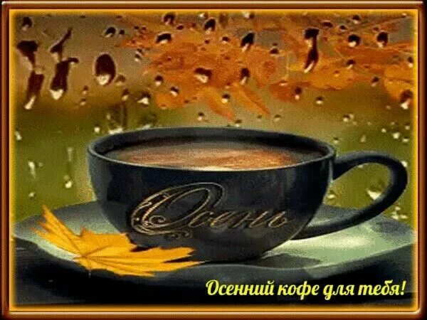 Картинки хорошего дня октябрь кофе Pin by Lina on Дождь. Rain and coffee, Autumn coffee, Coffee images
