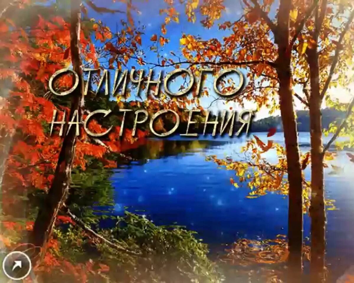 Картинки хорошего дня осень золотая Postcards of autumn mood - a bright selection - Gorodprizrak