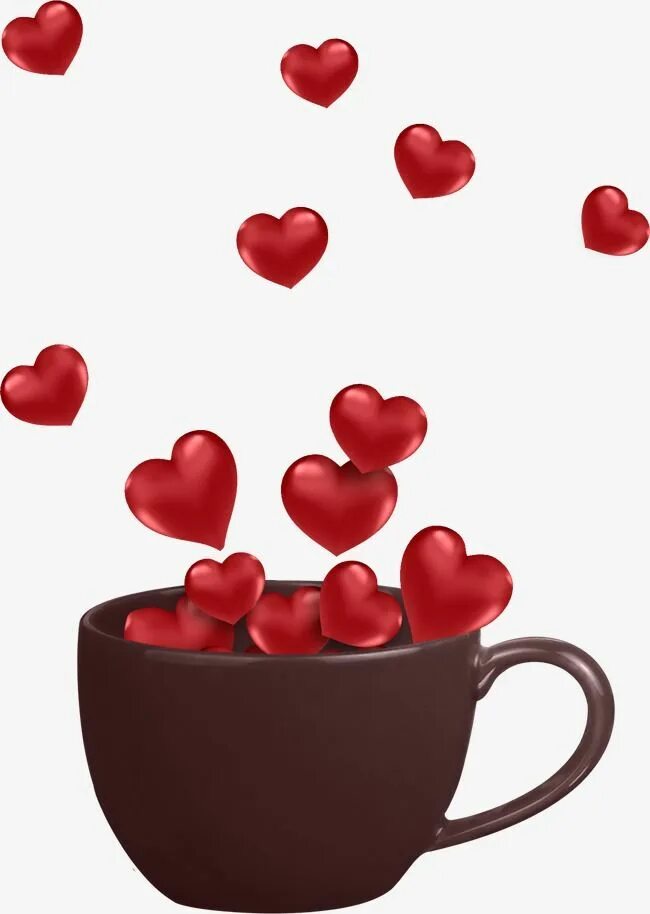 Картинки хорошего дня сердечки Coffee Heart Images Love Heart Wallpapers