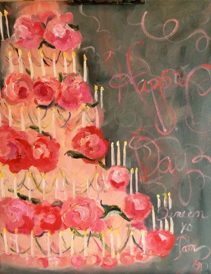 Картинки художников с днем рождения женщине Pin by Cindy Lou Who on Art, Paintings & Crafts Painting, Illustration, Art