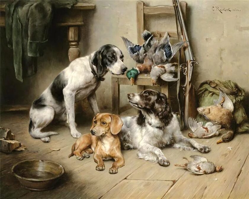 Картинки художников животные Российский Сервис Онлайн-Дневников Dog paintings, Animal painter, Dachshund art