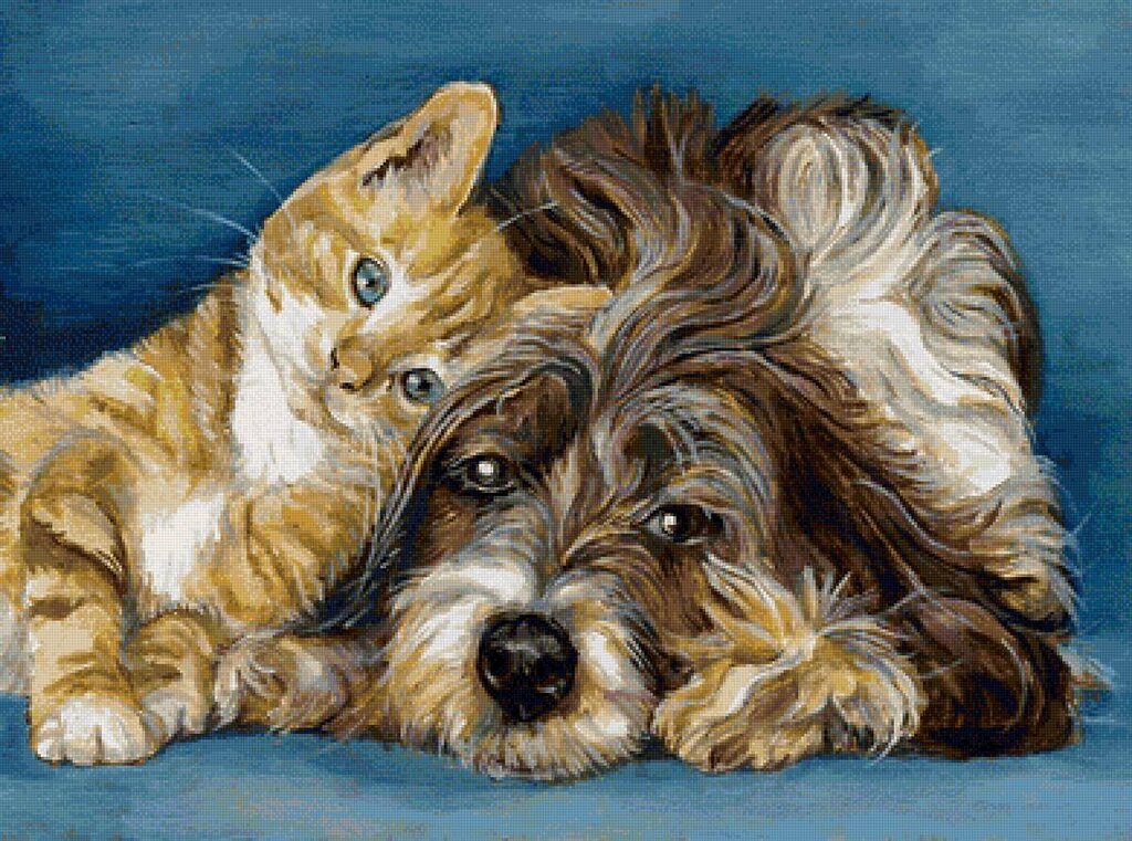 Картинки художников животные TAG Котопёс - Russian - Русский - Postcrossing Community