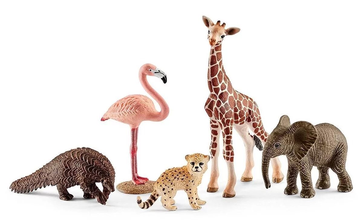 Картинки игрушечные животные Набор Schleich Животные дикой природы Konik.ru. Пожалуй, лучшие игрушки в России