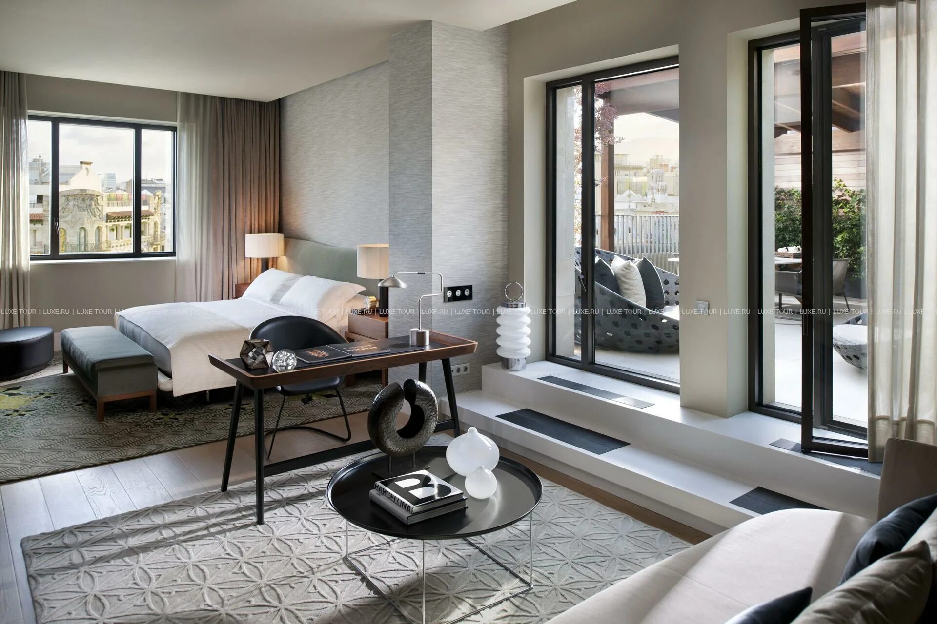 Картинки интерьера квартиры Mandarin Oriental Barcelona, Барселона
