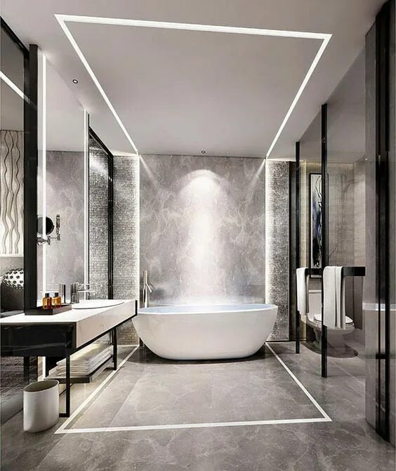 Картинки интерьера ванной Interior Goals: 25+ Amazing Luxury Bathrooms - FROM LUXE WITH LOVE Salle de bain