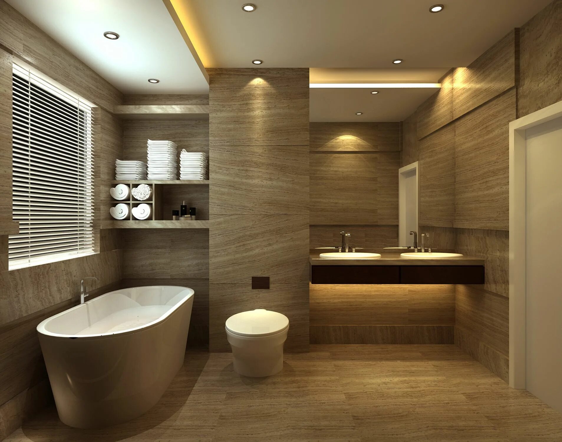 Картинки интерьера ванной Интересный дизайн ванной комнаты. Banheiros modernos, Decoração banheiro, Decora