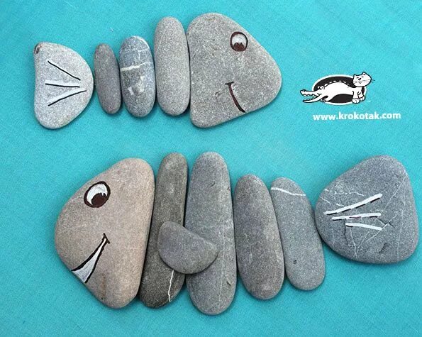 Картинки из камней для 1 класса фото 3 Ideas with Beach Pebbles Pebble art, Rock sculpture, Stone pictures pebble art