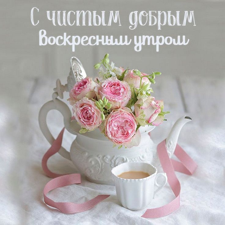 Картинки изысканные с добрыми пожеланиями Доброе ВОСКРЕСНОЕ утро картинки и прикольные открытки Доброе утро, Открытки, Кар