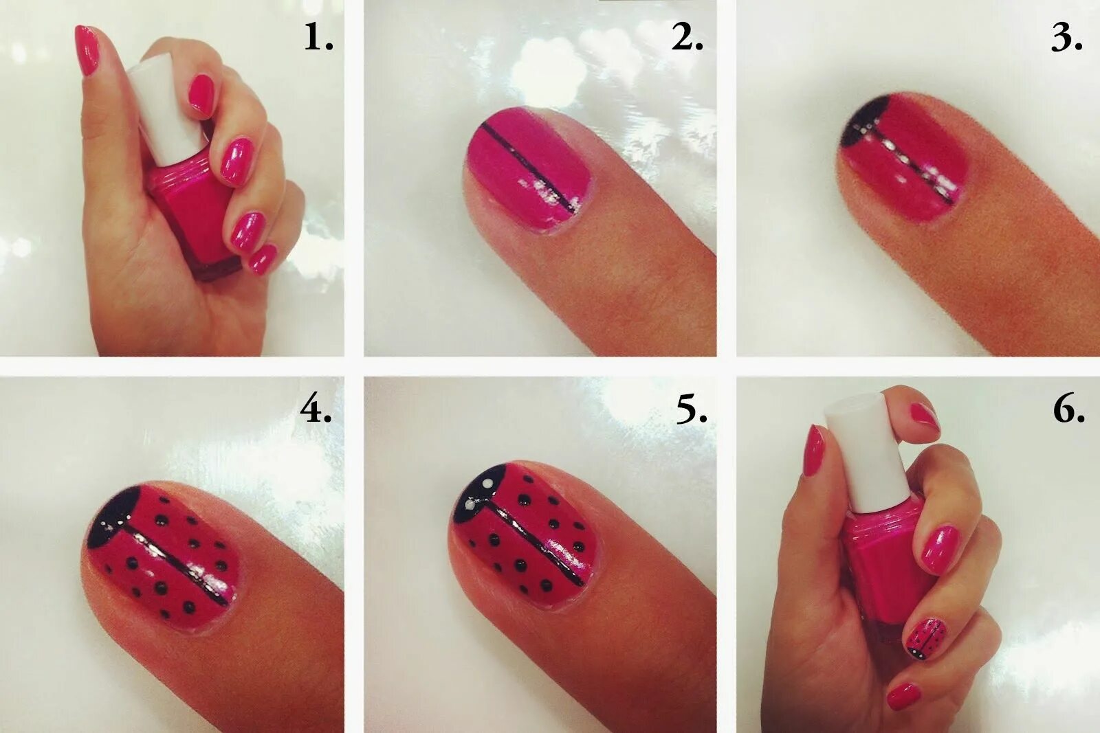 Картинки как накрасить ногти Pin en uñas decoradas