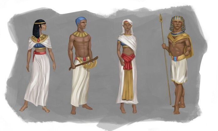 Картинки как выглядели древние египтяне Pin on 2024_Character in 2024 Ancient egyptian clothing, Egyptian clothing, Anci