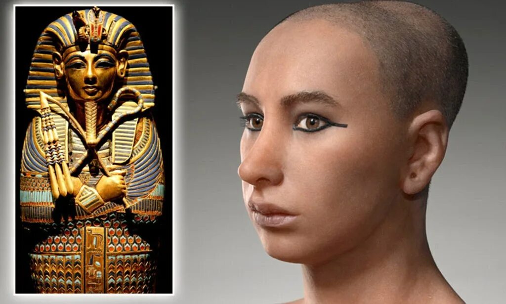 Картинки как выглядели древние египтяне Up to 70% of British men are 'related' to the Egyptian Pharaoh Tutankhamun