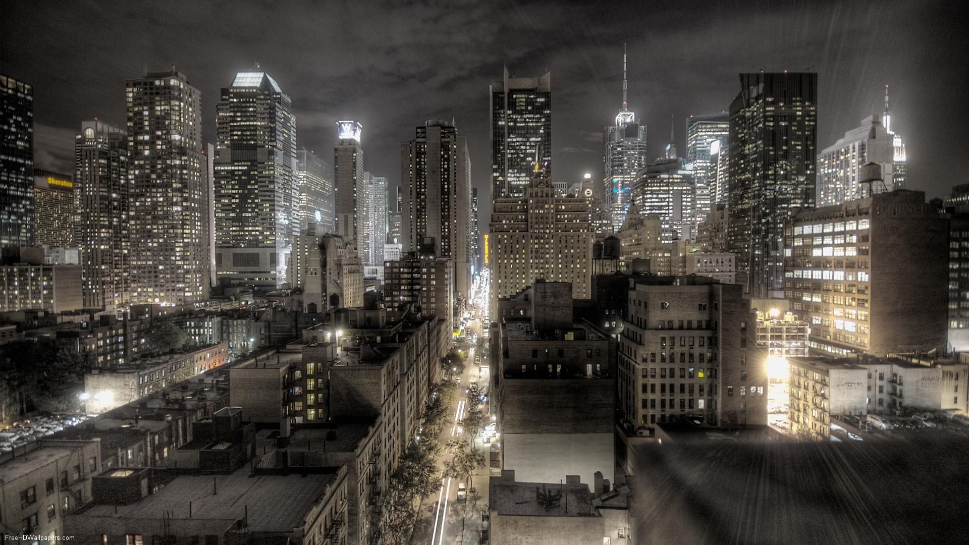 Картинки как выглядит город 10 New Gotham City Skyline Wallpaper FULL HD 1920 × 1080 For PC Background Cool 