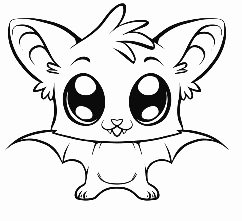 Картинки карандашом для срисовки животные милые Step into a World of Adorable Charm with Cute Animals Cartoons