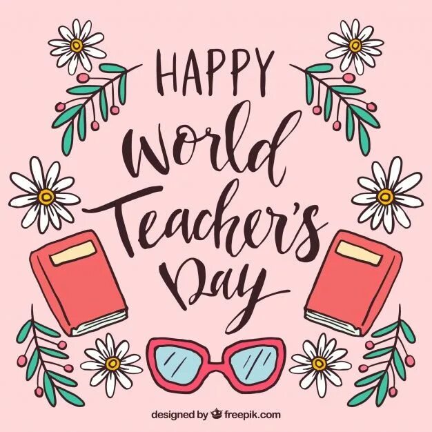 Картинки ко дню учителя пинтерест с юмором Premium Vector Happy teacher's day, hand-drawn Happy teachers day, Teachers day 