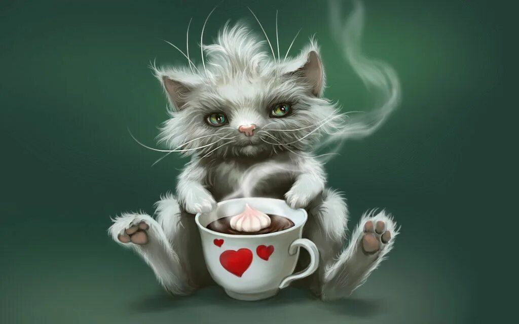 Картинки котиков с добрым утром прикольные Mjauuuu up by morawless on DeviantArt