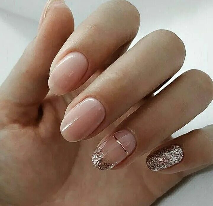 Картинки красивого маникюра нюдового #маникюр# маникюр2020# модныйманикюр# nailArt Дизайнерские ногти, Ногти, Овальны