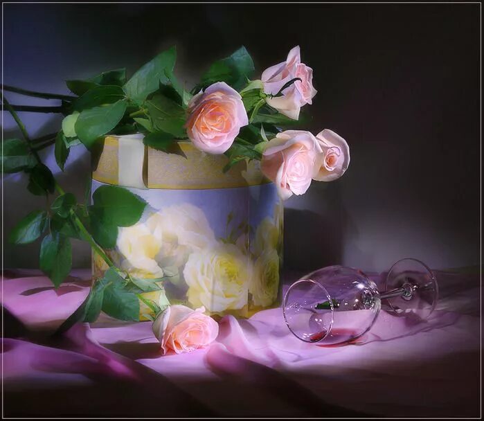 Картинки красивого вечера дети цветы с пожеланиями Pin von Lotta Неизвестная auf Flowers art /Цветочное настроение, цветы в живопис