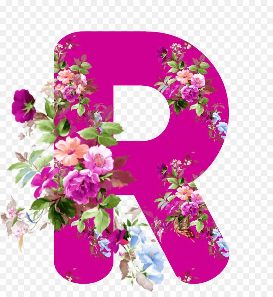 Картинки красивые буквы алфавита для оформления Fantasia floreale Fiore Alfabeto Lettera di Rose - fiore - Unlimited Download. c