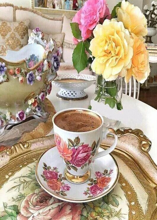 Картинки красивые добрым утром с чашечками Pin by Niema Rizk on Coffee lovers Coffee breakfast, Breakfast blend coffee, Cof