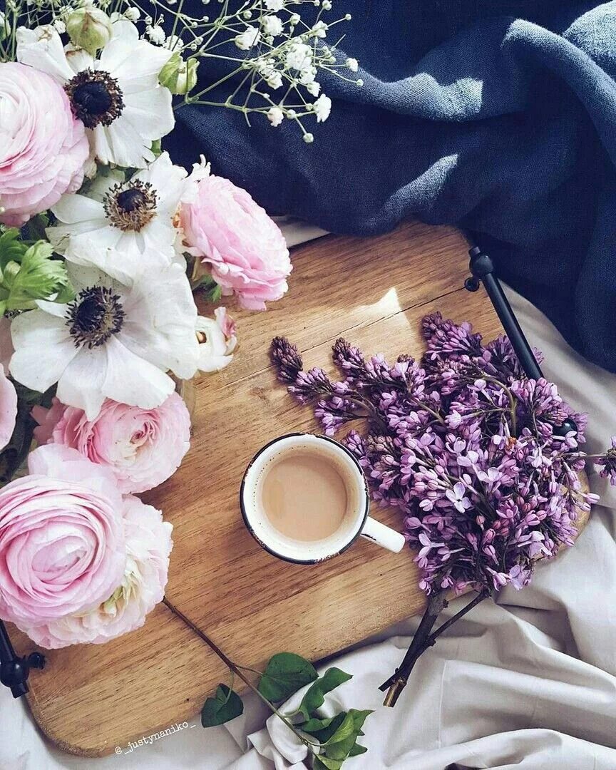 Картинки красивые с добрым утром вдохновляющие Pinterest Coffee flower, Coffee lover, Coffee love