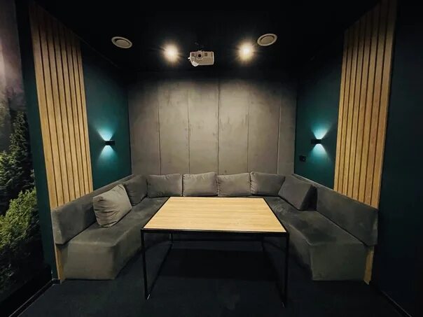 Кино rooms молочный пер 6 ульяновск фото Кино кафе "Lounge room." Архангельск малый зал до 6 человек. Фотография из альбо
