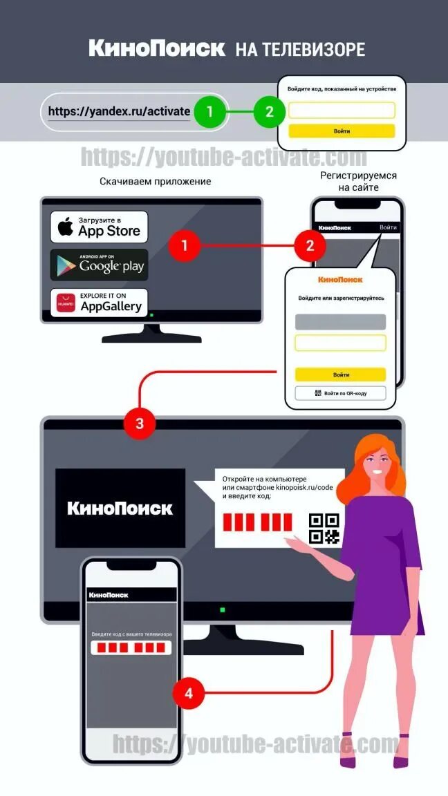 Кинопоиск приложение подключить телевизор как Qr для входа в кинопоиск на телевизоре: найдено 85 изображений