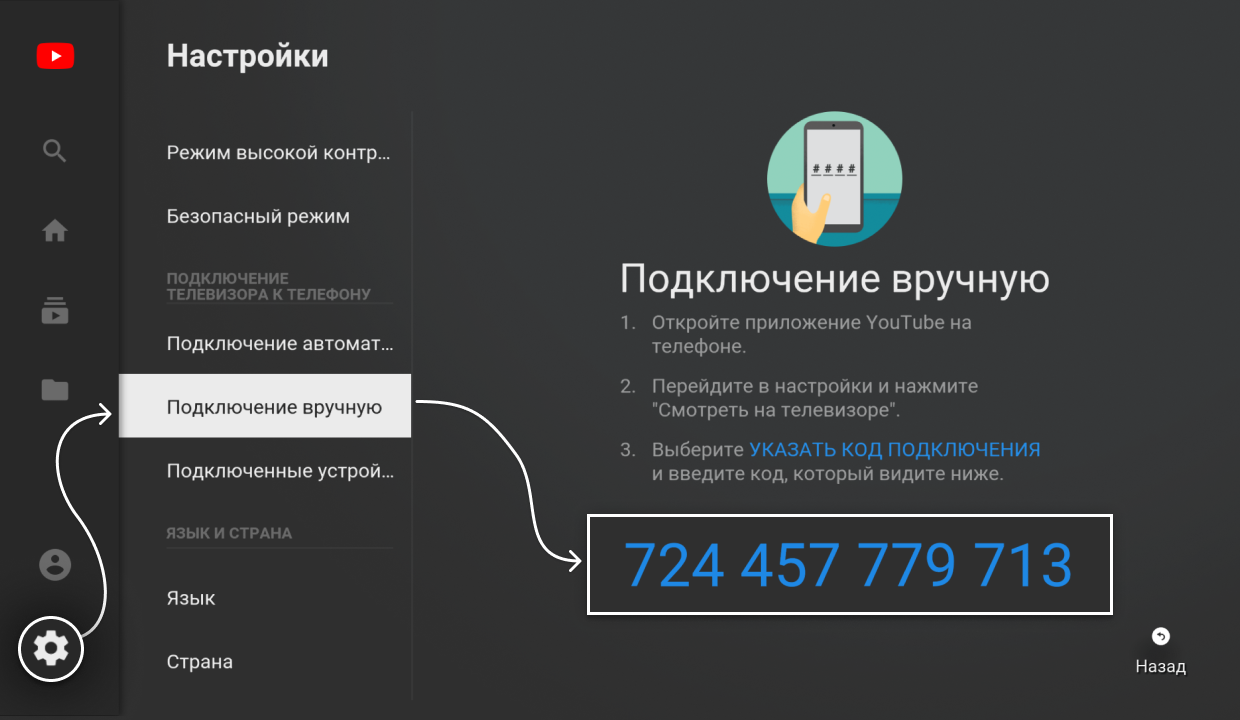 Кинопоиск приложение подключить телевизор как YouTube Smart Box: российская разработка