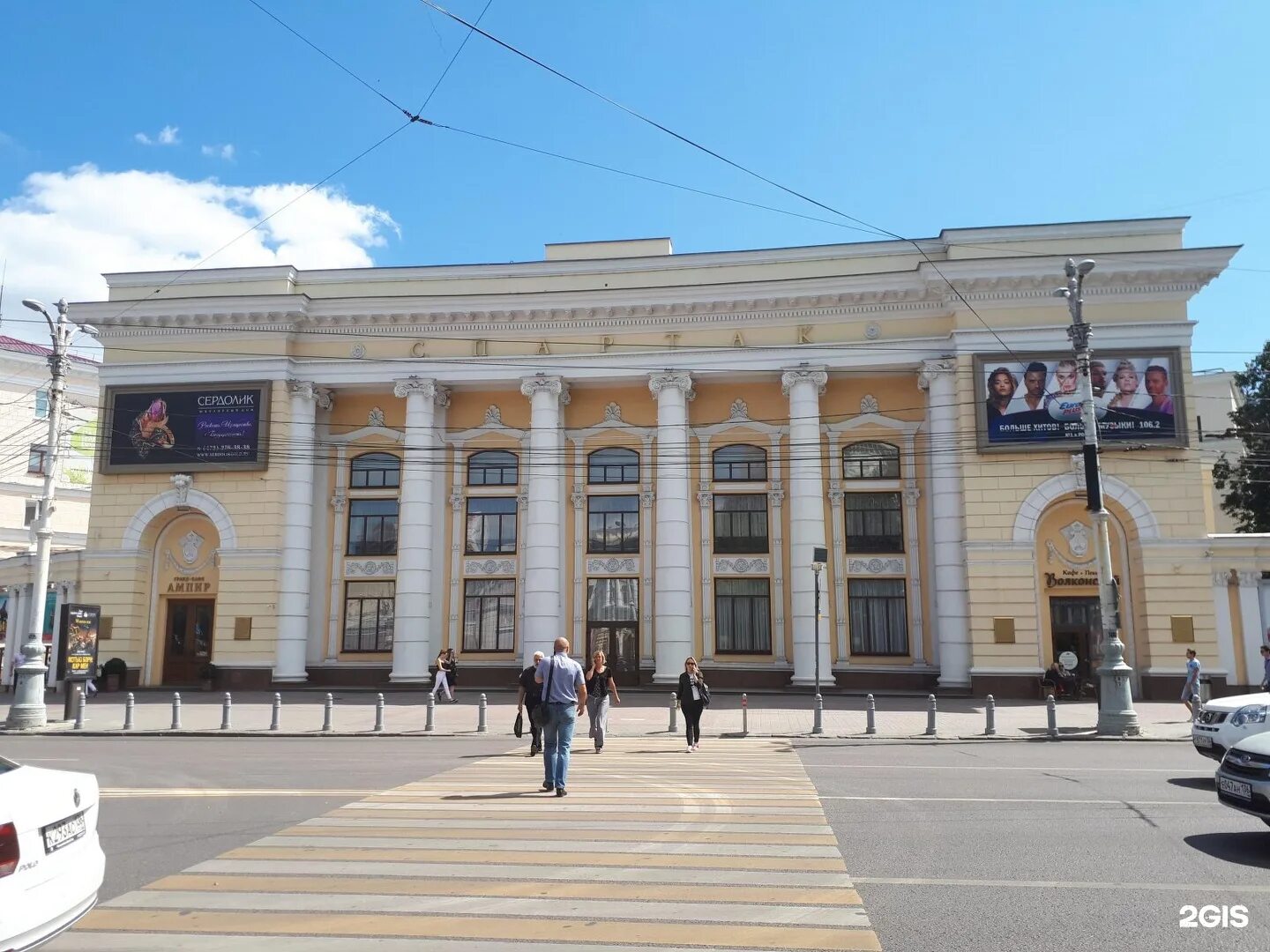 Кинотеатр спартак воронеж фото Киноафиша воронеж пушкинская карта
