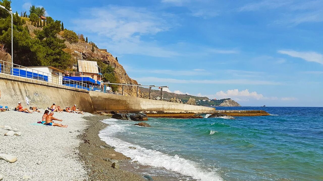 Кипарисное крым фото Поселок Кипарисное в Крыму у Алушты 2023 - жилье, цены, отзывы