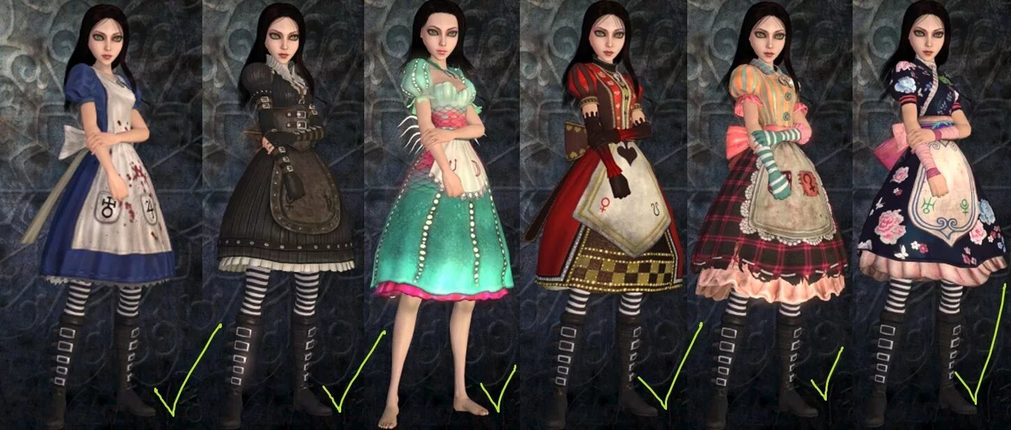 Кира альтушка для скуфа полный рост фото Alice Madness Returns dresses :) Alice madness returns, Alice madness, Alice cos