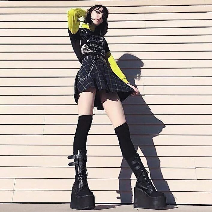 Кира альтушка для скуфа полный рост фото Pleaser USA Grunge-stil, Trendige outfits, Niedliche kleidung