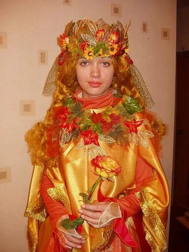 Костюм девочка осень своими руками фото Перейти на страницу с картинкой
