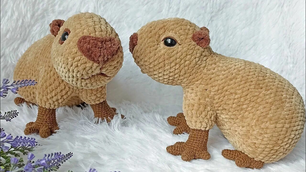 Костюм для капибары игрушки крючком схема Утяжка морды капибары Felted crochet, Crochet animals, Crochet