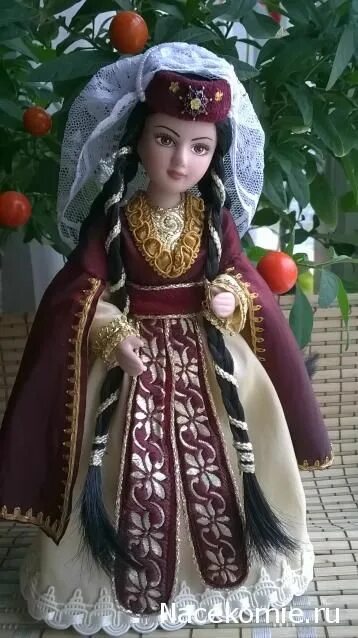 Костюм для куклы кавказский фото Куклы в народных костюмах - Галерея наших работ - ТОЛЬКО ФОТО - Страница 5 * Фор
