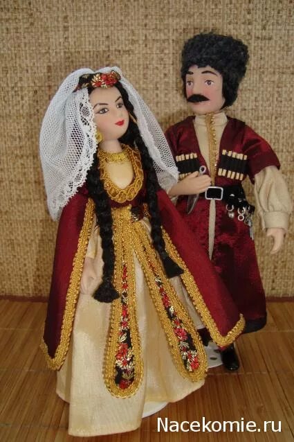 Костюм для куклы кавказский фото Куклы в народных костюмах Спецвыпуск № 3 Кукла в черкесском мужском костюме - Ст