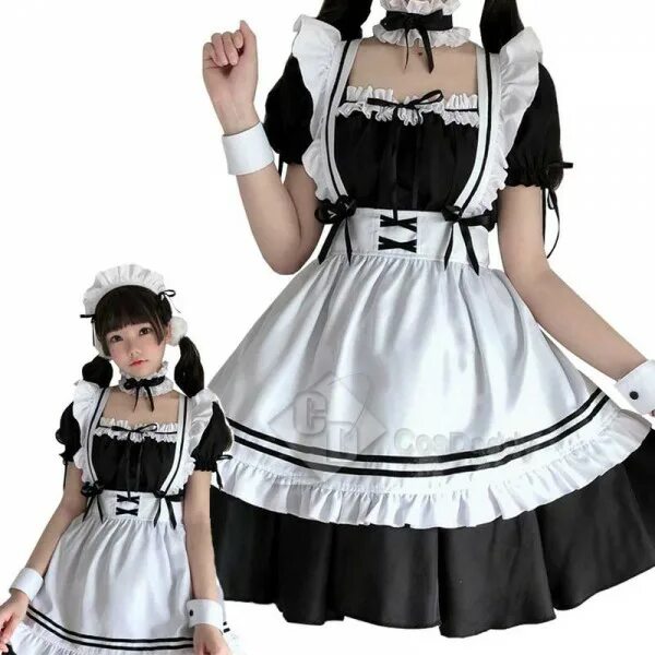 Костюм горничной женский для игры фото Buy Gothic Lolita Dresses Cosplay Costumes For Sale