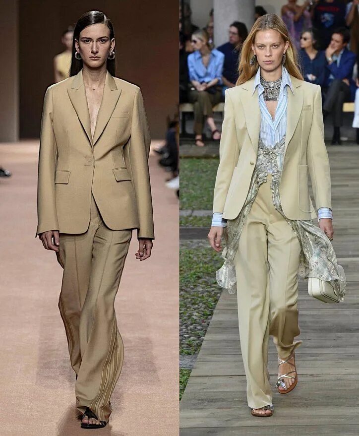 Костюм модные тенденции фото Женские брючные костюмы 2023-2024 Womens fashion, Fashion, Suit jacket