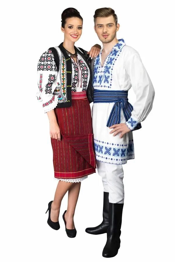 Костюм молдаване национальный фото Costume Populare de Familie - Costume Nationale Cluj - Haine Traditionale Romane