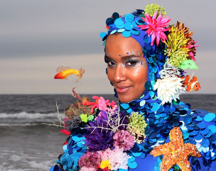 Костюм море фото Coral reef costume. The Sea Pinterest Under the sea costumes, Mermaid parade, Co
