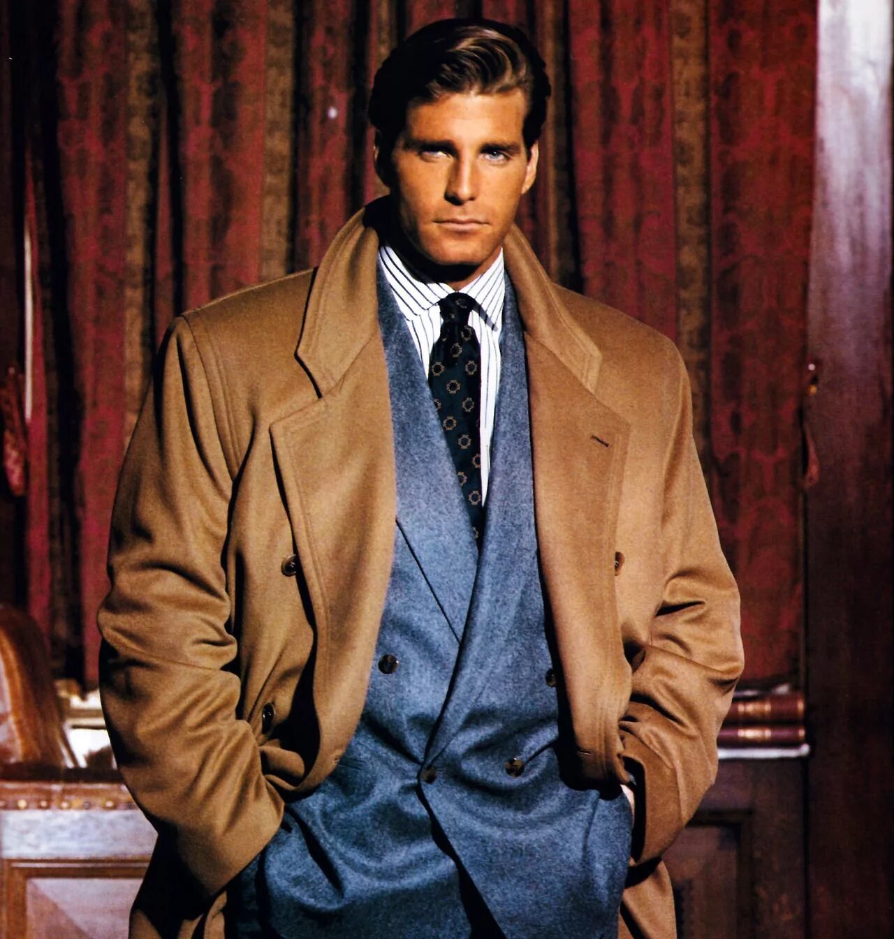 Костюм мужской стили 90 Periodicult 1980-1989 Vintage mens fashion, Hugo boss, Well dressed men