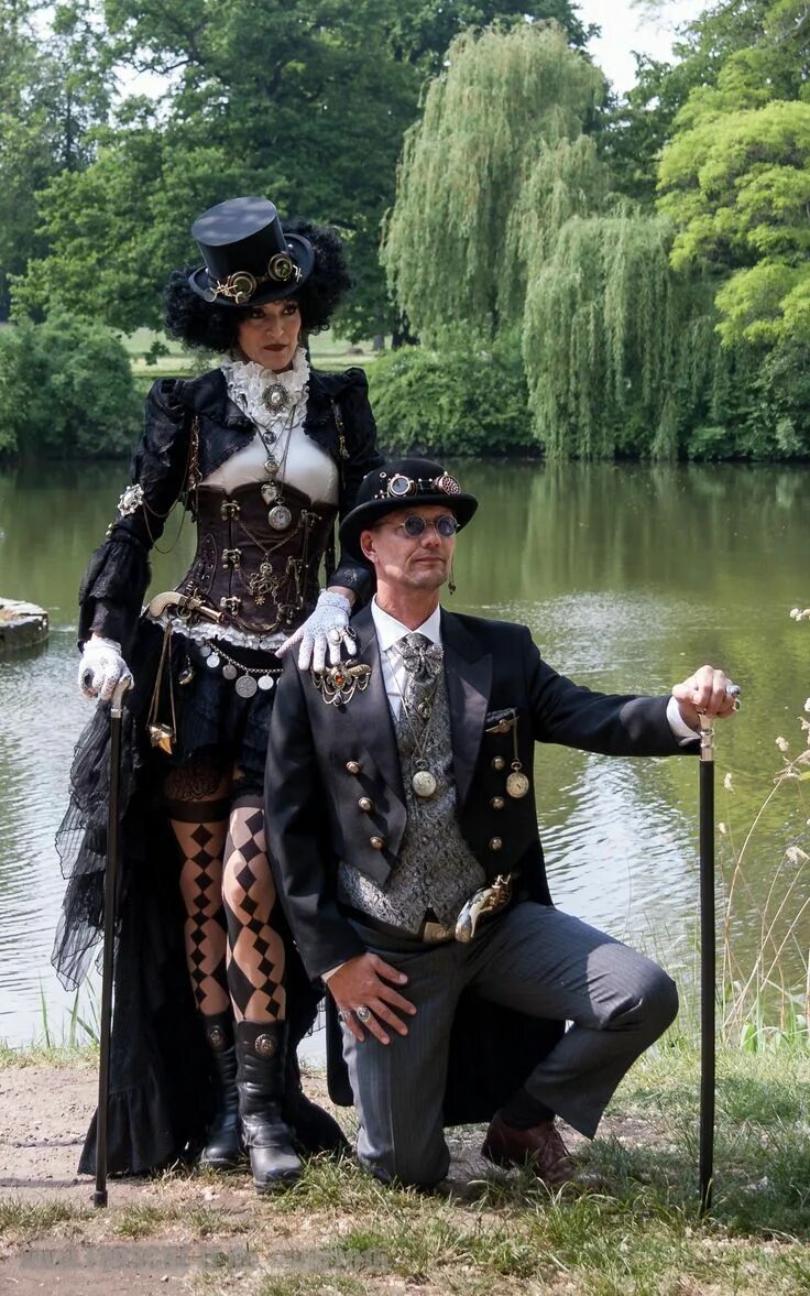 Костюм мужской в стиле стимпанк аренда Front Print T-Shirt Steampunk couture, Steampunk clothing, Steampunk halloween