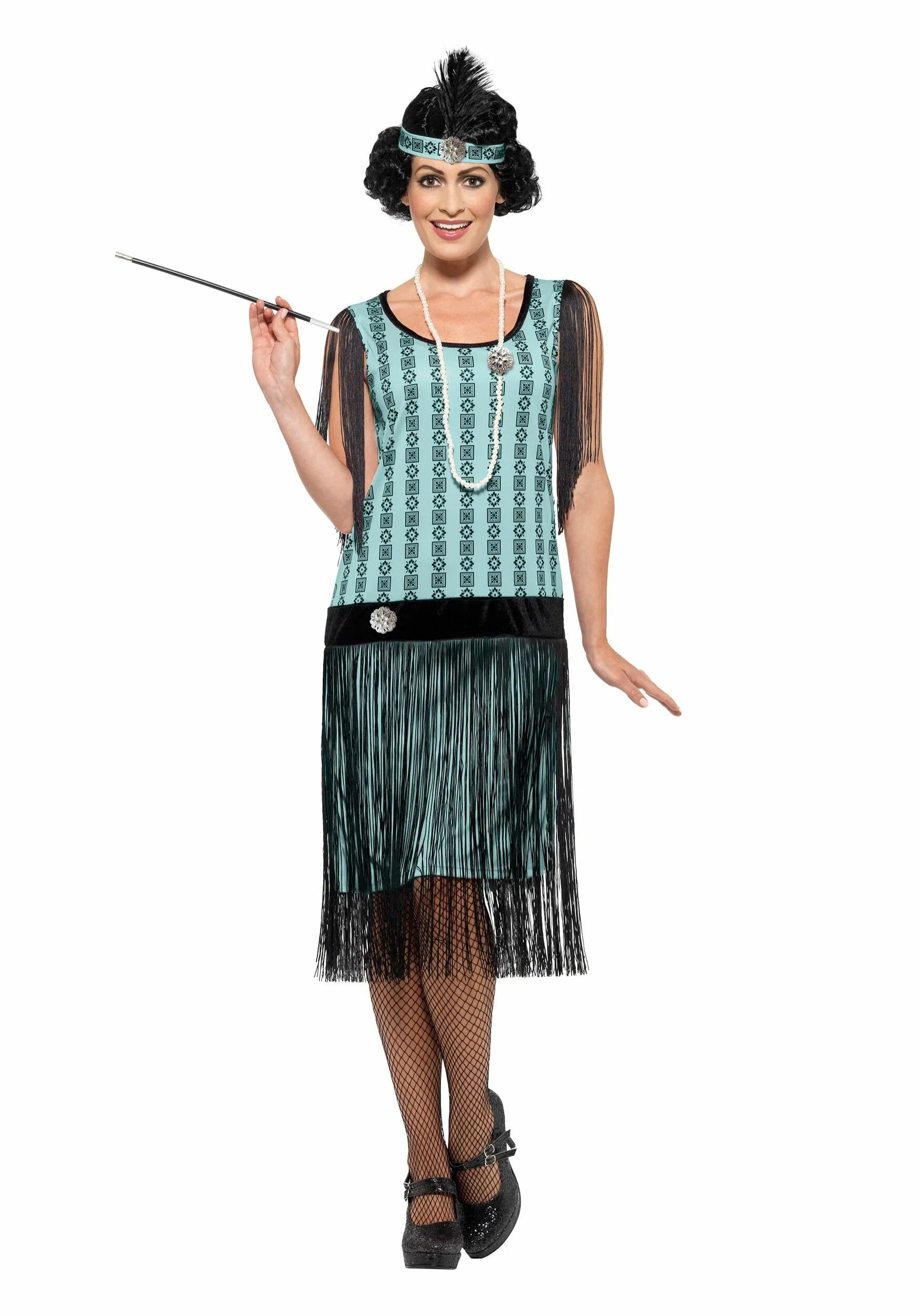 Костюм в стиле 20 х годов женский Women's 1920s Mint Coco Flapper Costume Flapper costume, Everyday dresses, Costu