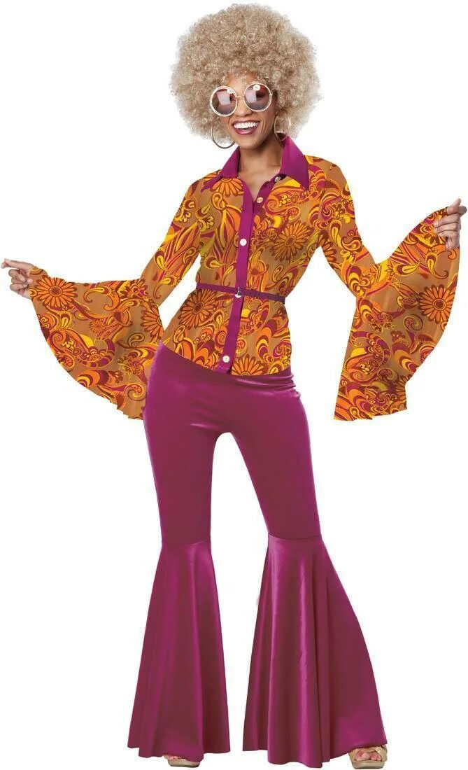 Костюм в стиле диско женский Костюм карнавальный California Costumes Диско - купить с доставкой по выгодным ц