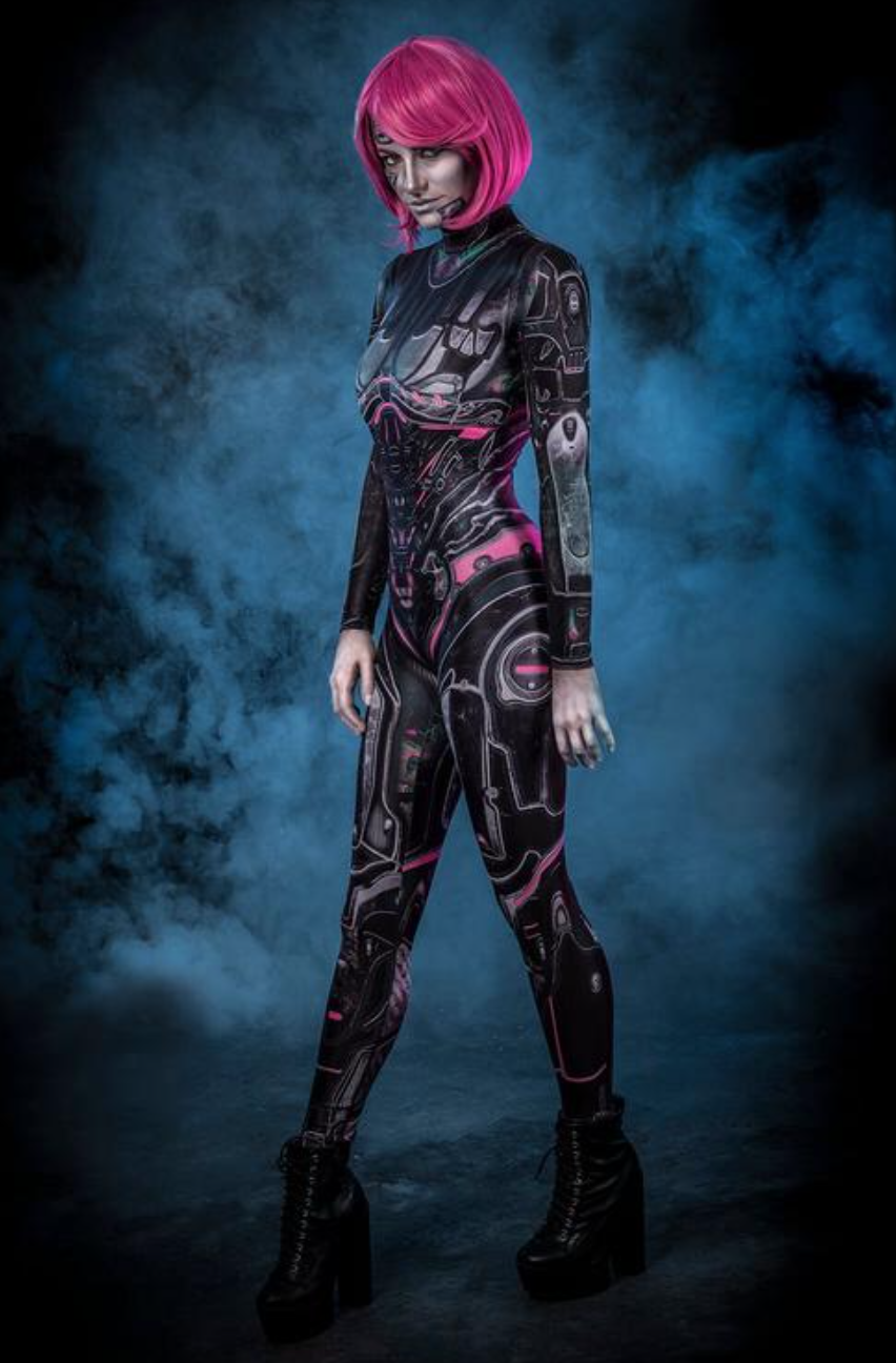 Костюм в стиле киберпанк женский Pin on Deadly Dolls