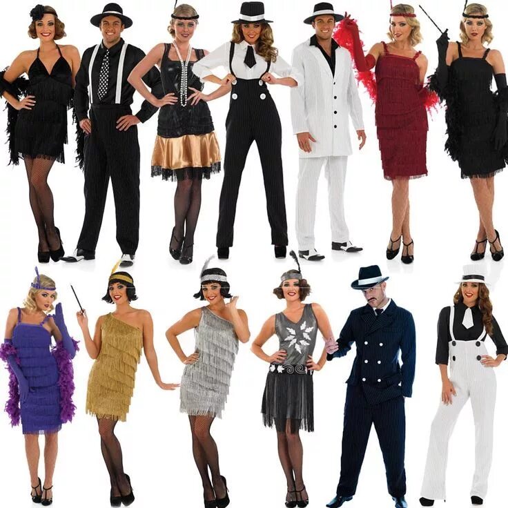 Костюм в стиле мафии женский Fancy Clothes Casino outfit, Gangster costumes, Themed outfits