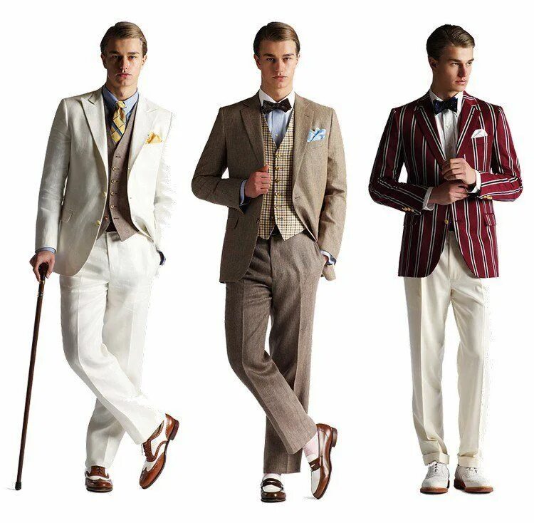 Костюм в стиле великий гэтсби мужской Réveillon Nouvel An 2016 à thème années 20: déguisment homme Great gatsby fashio