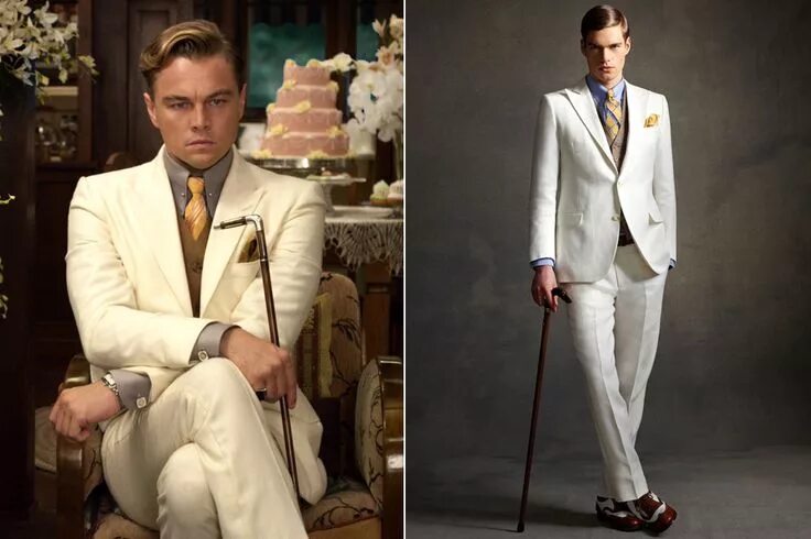 Костюм в стиле великий гэтсби мужской Costume Idea: Jay Gatsby (Leonardo DiCaprio) from Baz Luhrmann's "The Great Ga. 