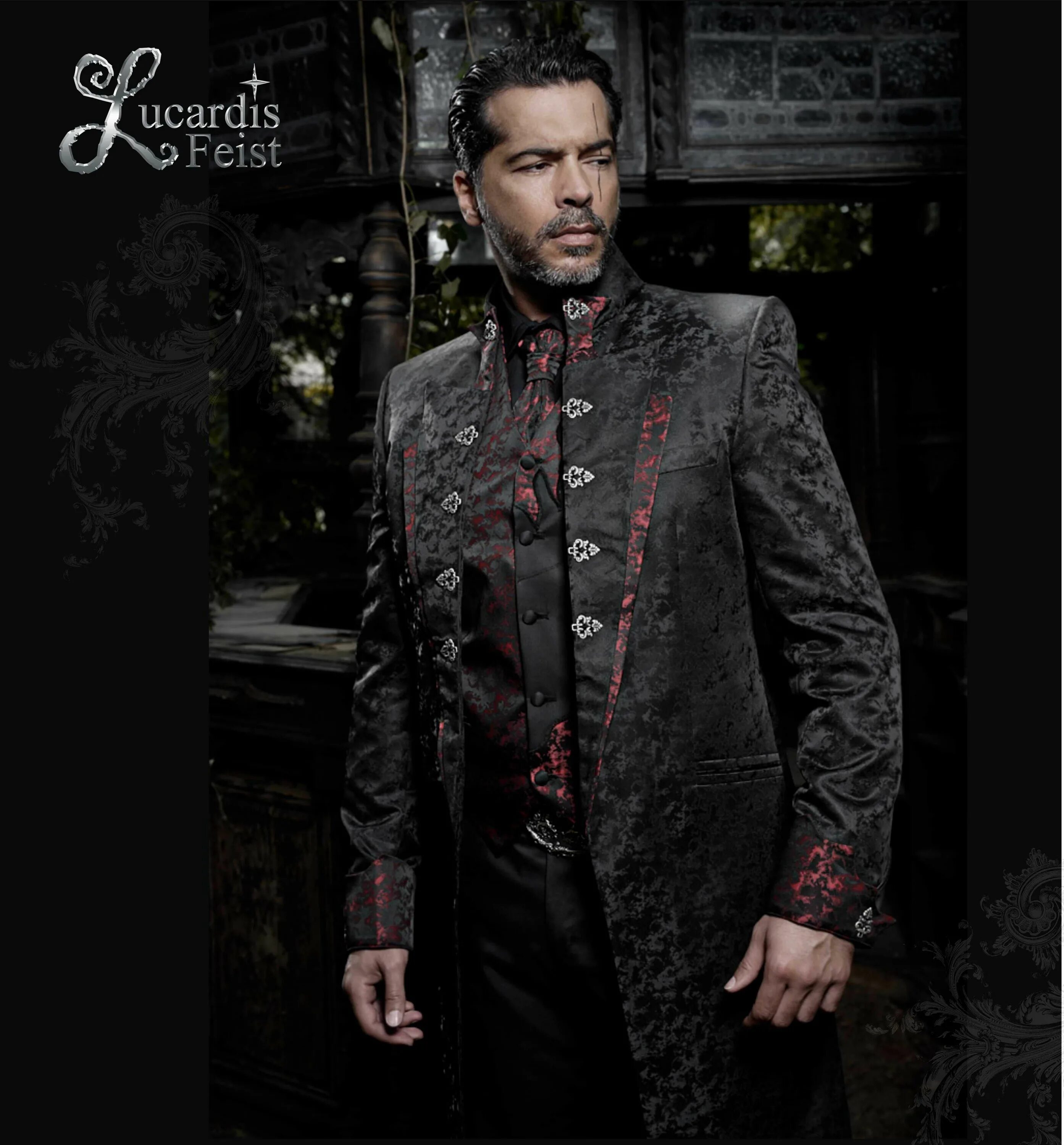 Костюм в викторианском стиле мужской Extraordinary Groom Suit - Frock Coat By Lucardis Feist- Extravagant Weddingstyl