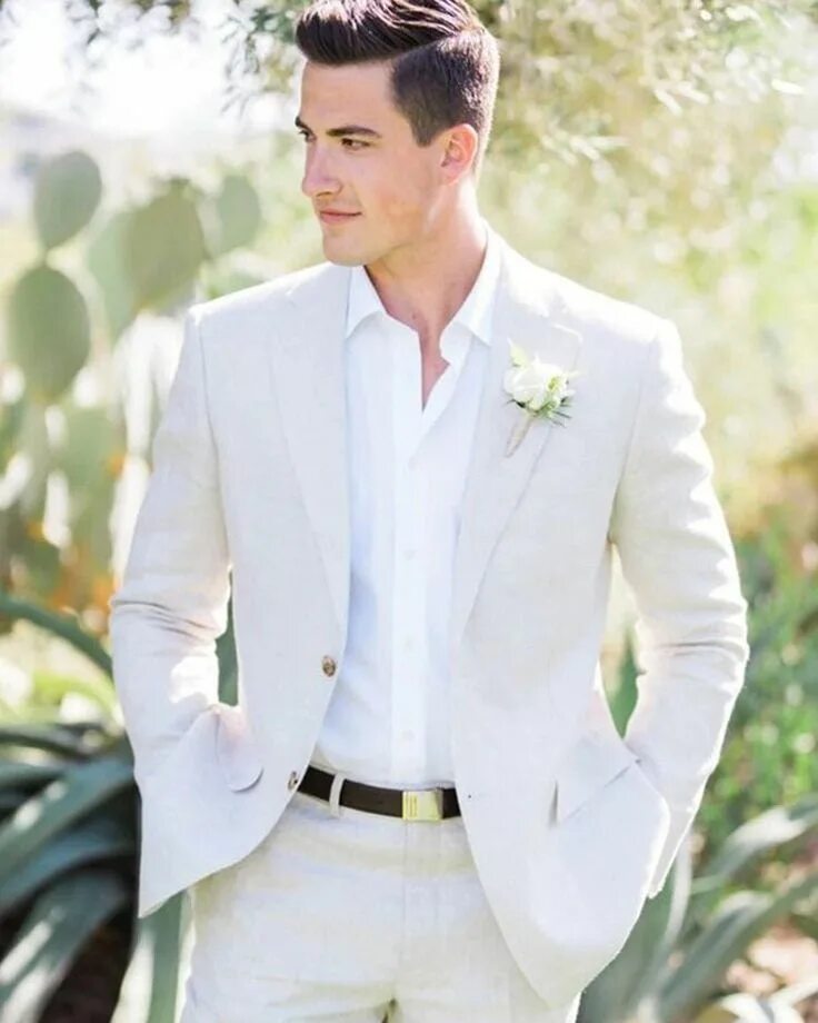 Костюм жениха на свадьбу фото 2024 Men Linen 2 Piece Suit Wedding Suit Summer Wedding Suit Linen Etsy in 2022 Summe
