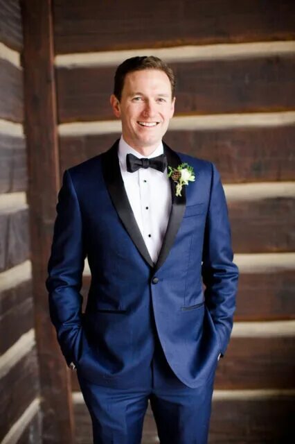 Костюм жениха на свадьбу фото 2024 Men 3 Piece White Suit Black Shawl Lapel Groom Tuxedos Formal Wedding Prom Suit 